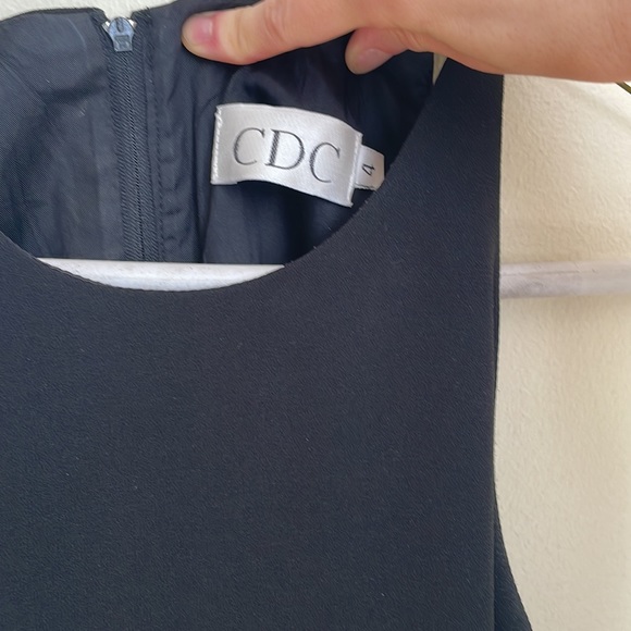 High Neck Little Black Dress - Picture 4 of 5